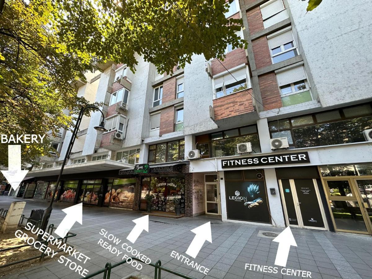 The Alchemist Luxury Apartment Skopje Bagian luar foto